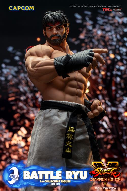 Street Fighter V: Champion Edition Iconiq Gaming Series Battle Ryu 1/6 Scale Limited Edition Collectible Figure Gallery Image 23
