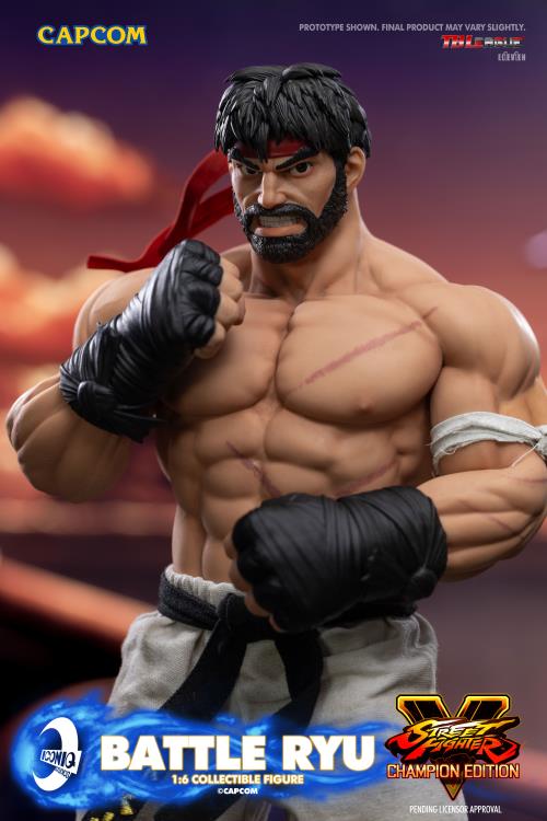 Street Fighter V: Champion Edition Iconiq Gaming Series Battle Ryu 1/6 Scale Limited Edition Collectible Figure Gallery Image 26
