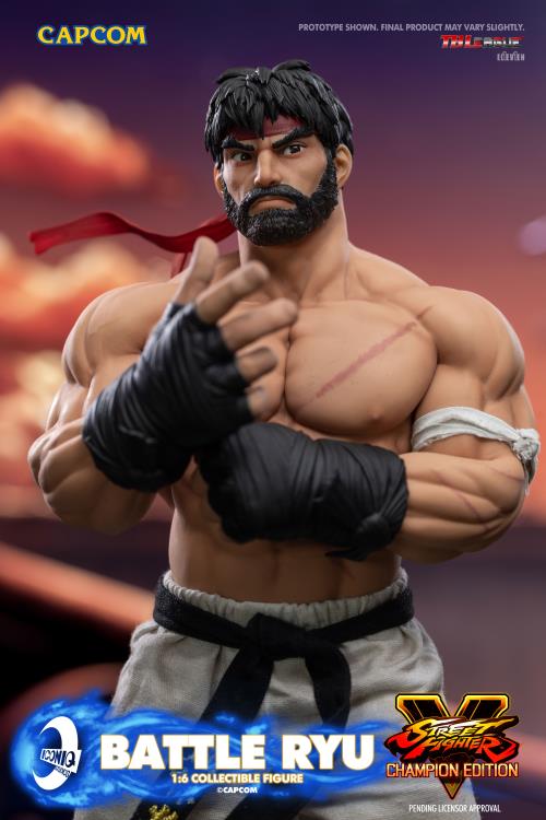 Street Fighter V: Champion Edition Iconiq Gaming Series Battle Ryu 1/6 Scale Limited Edition Collectible Figure Gallery Image 25