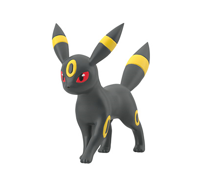 Pokemon Scale World Johto Region Totodile & Umbreon Figure Set Gallery Image 4