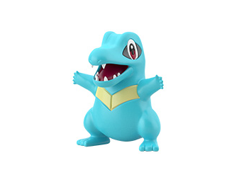 Pokemon Scale World Johto Region Totodile & Umbreon Figure Set Gallery Image 3