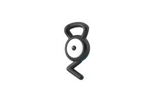 Pokemon Scale World Johto Region Unown (G) & Wobbuffet (Female) Figure Set Gallery Image 3