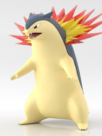 Pokemon Scale World Johto Region Typhlosion Figure Gallery Image 2