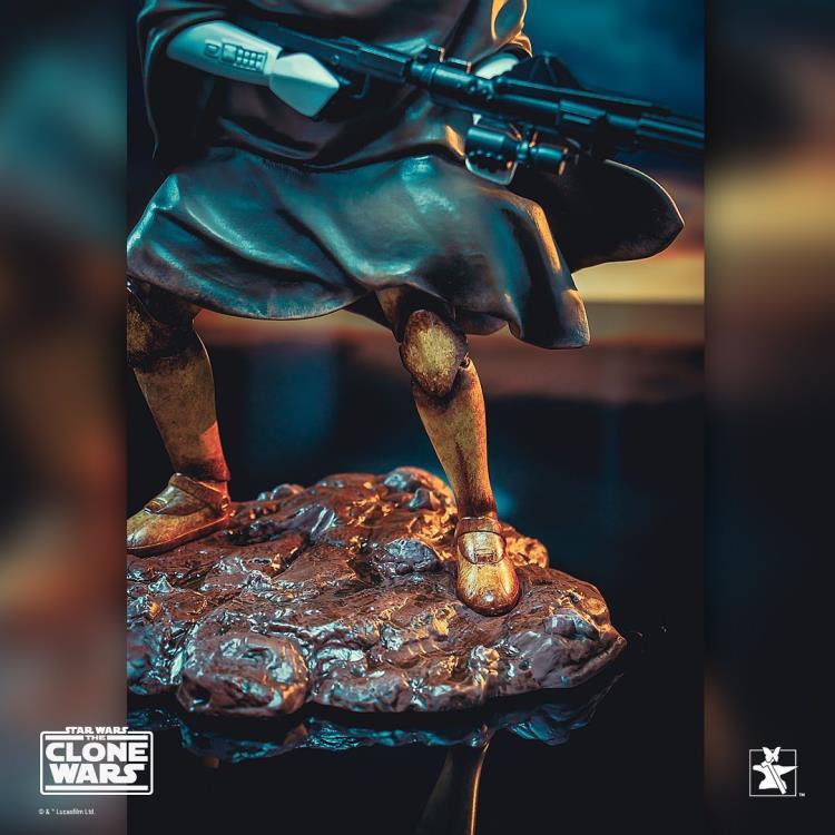 Star Wars: The Clone Wars Premier Collection Hawkbat Battalion Clone Trooper 1/7 Scale Limited Edition Exclusive Statue Gallery Image 8