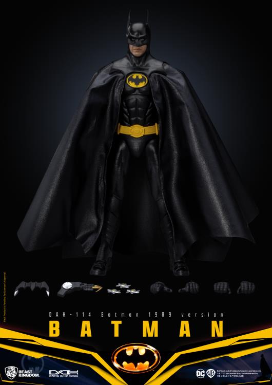 Batman (1989) Dynamic 8ction Heroes DAH-114 Batman Action Figure Gallery Image 8