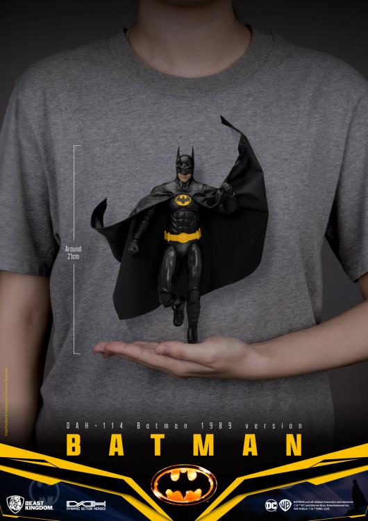 Batman (1989) Dynamic 8ction Heroes DAH-114 Batman Action Figure Gallery Image 9
