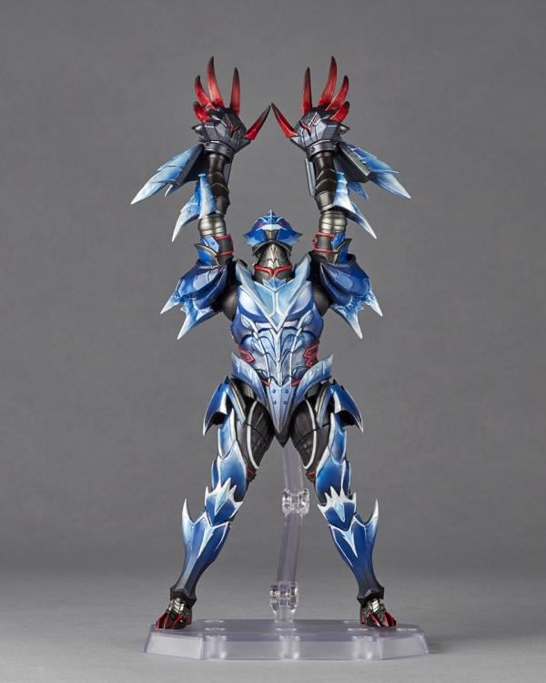 Monster Hunter Rise Amazing Yamaguchi Revoltech NR027 Hunter (Lunagaron Armor Set) Action Figure Gallery Image 6