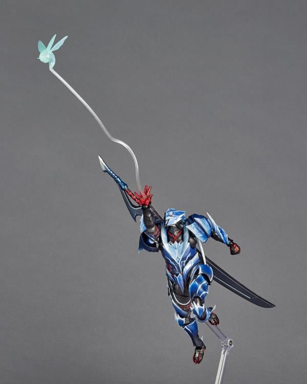 Monster Hunter Rise Amazing Yamaguchi Revoltech NR027 Hunter (Lunagaron Armor Set) Action Figure Gallery Image 10