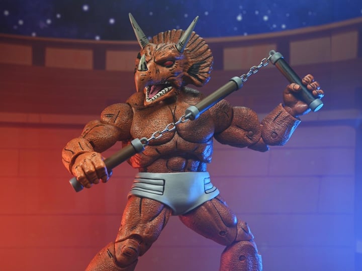 Teenage Mutant Ninja Turtles Triceraton Gladiator (Mirage Comics) Action Figure Gallery Image 1