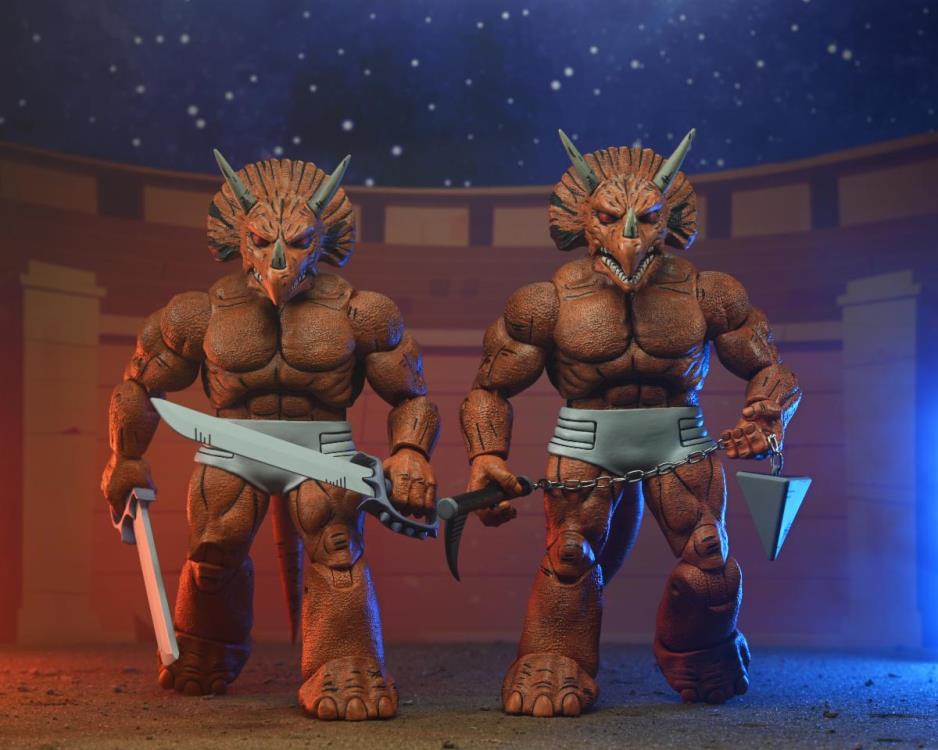Teenage Mutant Ninja Turtles Triceraton Gladiator (Mirage Comics) Action Figure Gallery Image 7