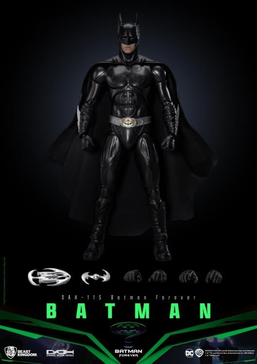 Batman Forever Dynamic 8ction Heroes DAH-115 Batman Action Figure Gallery Image 8