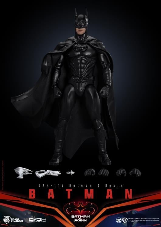 Batman and Robin Dynamic 8ction Heroes DAH-116 Batman Action Figure Gallery Image 8