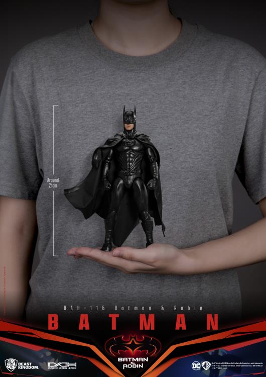 Batman and Robin Dynamic 8ction Heroes DAH-116 Batman Action Figure Gallery Image 9