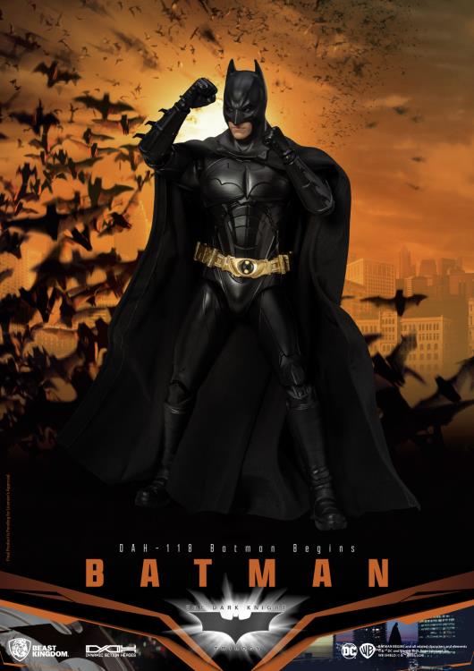 Batman Begins Dynamic 8ction Heroes DAH-118 Batman Action Figure Gallery Image 4