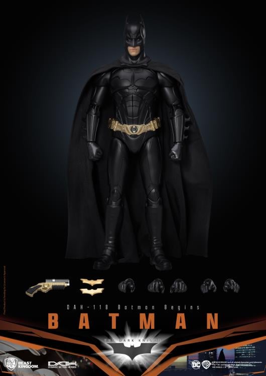 Batman Begins Dynamic 8ction Heroes DAH-118 Batman Action Figure Gallery Image 8