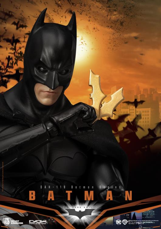 Batman Begins Dynamic 8ction Heroes DAH-118 Batman Action Figure Gallery Image 7