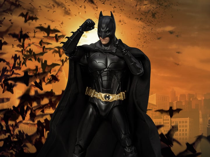 Batman Begins Dynamic 8ction Heroes DAH-118 Batman Action Figure Gallery Image 1
