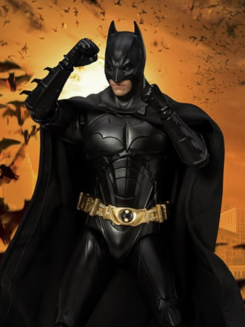 Batman Begins Dynamic 8ction Heroes DAH-118 Batman Action Figure Gallery Image 2