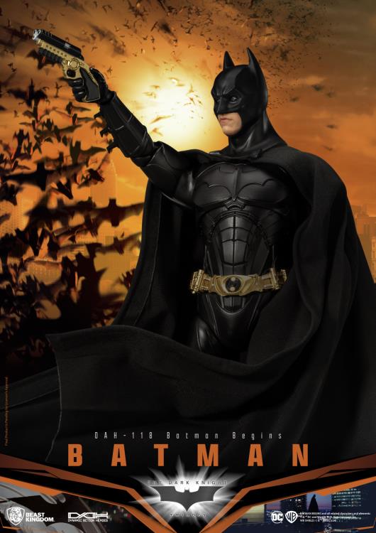 Batman Begins Dynamic 8ction Heroes DAH-118 Batman Action Figure Gallery Image 5