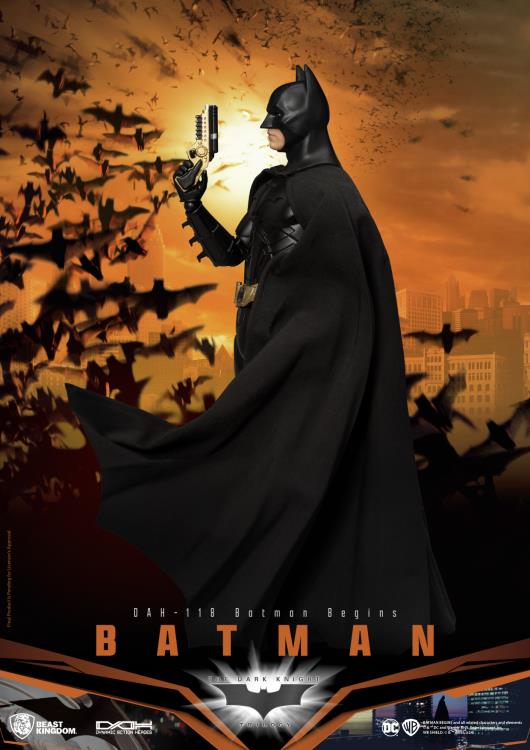 Batman Begins Dynamic 8ction Heroes DAH-118 Batman Action Figure Gallery Image 6