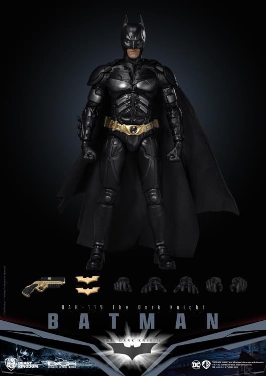 The Dark Knight Dynamic 8ction Heroes DAH-119 Batman Action Figure Gallery Image 8