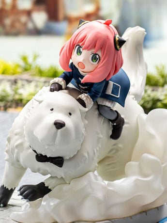 Spy x Family Luminasta Anya Forger & Bond Forger (Mission Extend) Figure Gallery Image 2