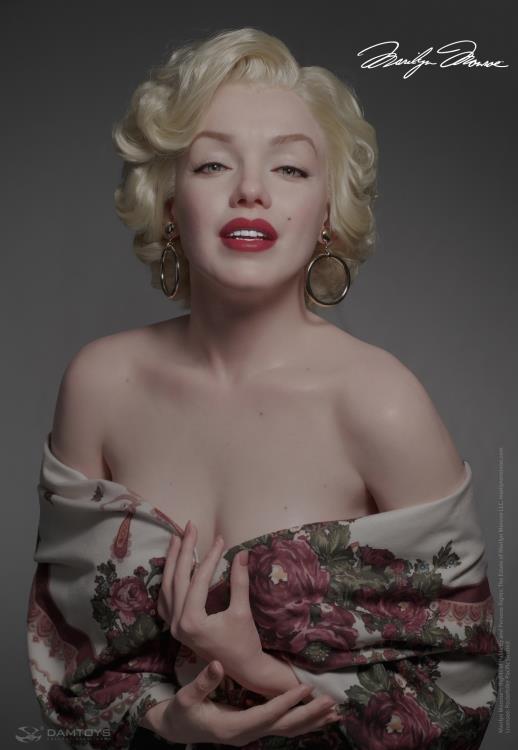 Marilyn Monroe 1/1 Scale Ultra-Realistic Bust Gallery Image 16