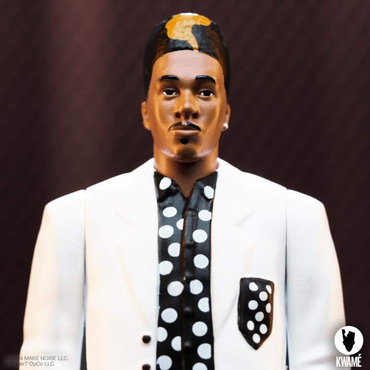 Kwame ReAction Kwame (White/Black Polka Dot) Action Figure Gallery Image 4