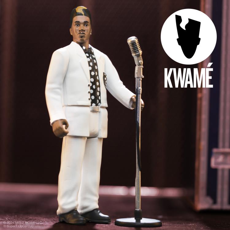 Kwame ReAction Kwame (White/Black Polka Dot) Action Figure Gallery Image 3