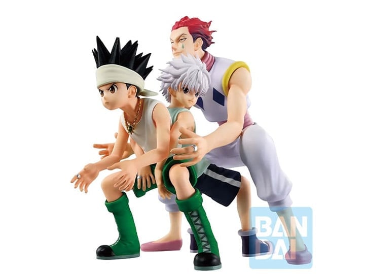 HUNTER×HUNTER Reviable Moment フィギュア Hunter x Hunter Ichibansho Revible Moment Gon x Killua x Hisoka