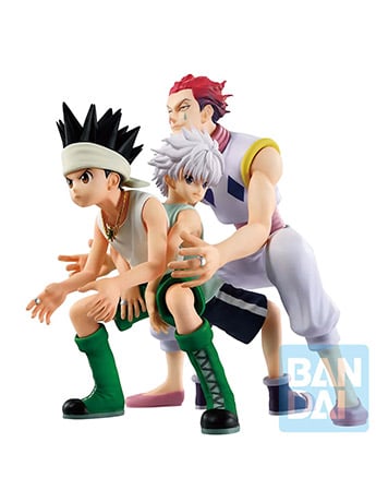 HUNTER×HUNTER Reviable Moment フィギュア Hunter x Hunter Ichibansho Revible Moment Gon x Killua x Hisoka