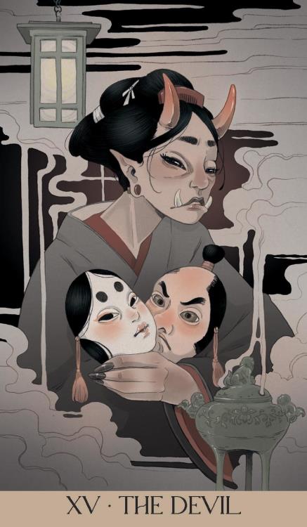 Yokai Tarot Deck and Guidebook Gallery Image 4