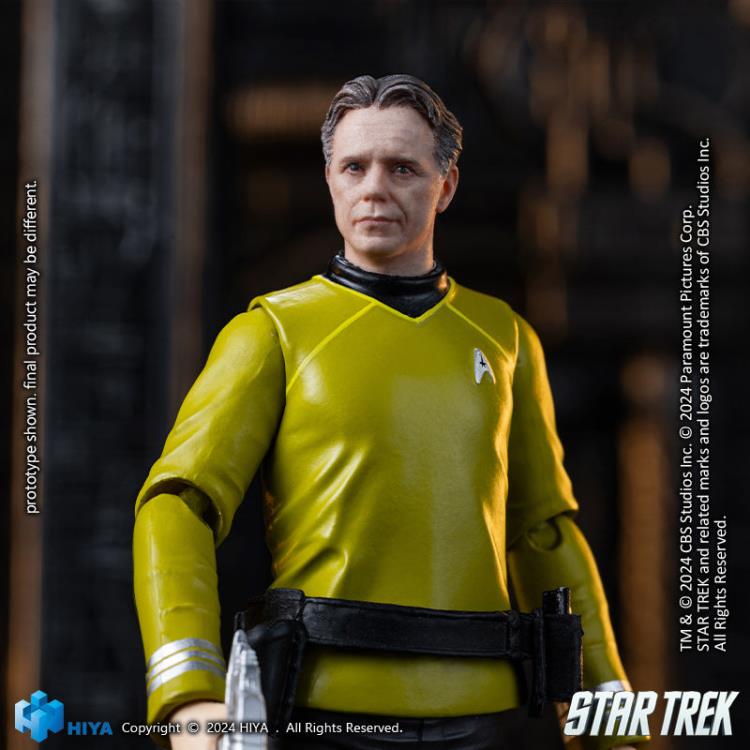 Star Trek (2009) Exquisite Mini Series Captain Pike 1/18 Scale PX Previews Exclusive Action Figure Gallery Image 7
