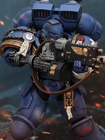 Warhammer 40,000: Space Marine 2 Action Figure Ultramarines Brother Chairon Collectors Edition 13 cm Joy Toy