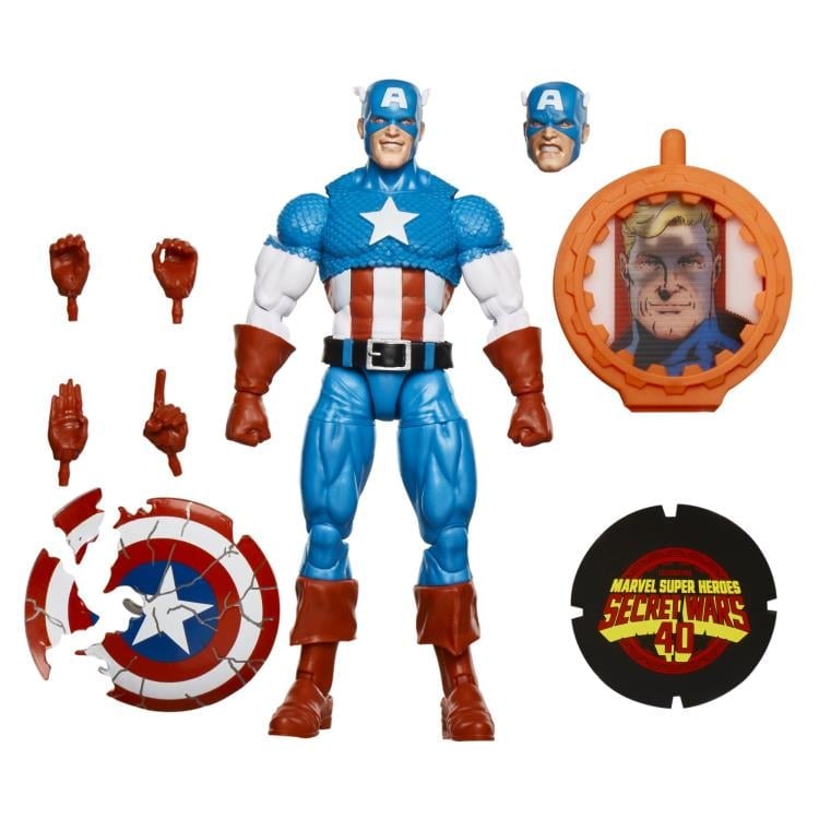 Secret Wars Marvel Legends Captain America Action Figure Gallery Image 12