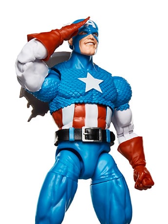 Secret Wars Marvel Legends Captain America Action Figure Gallery Image 2
