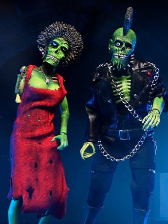 The Return of the Living Dead Zombie Trash & Suicide Clothed Action Figure Two-Pack Gallery Image 2