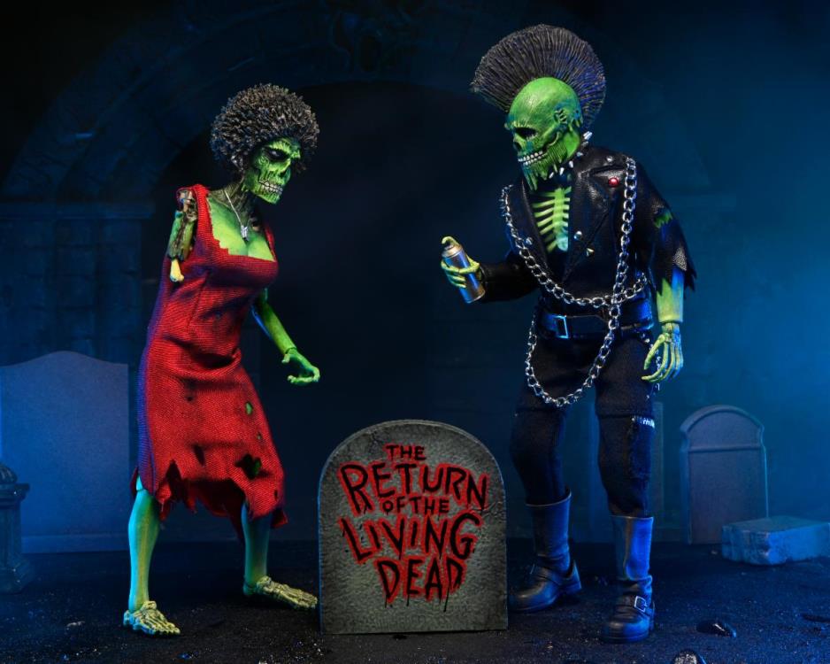 The Return of the Living Dead Zombie Trash & Suicide Clothed Action Figure Two-Pack Gallery Image 3