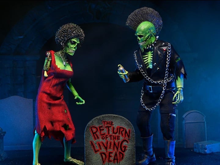 The Return of the Living Dead Zombie Trash & Suicide Clothed Action Figure Two-Pack Gallery Image 1