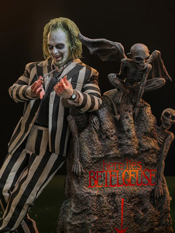 Beetlejuice Beetlejuice MMS767 Beetlejuice 1/6th Scale Collectible Figure Gallery Image 2
