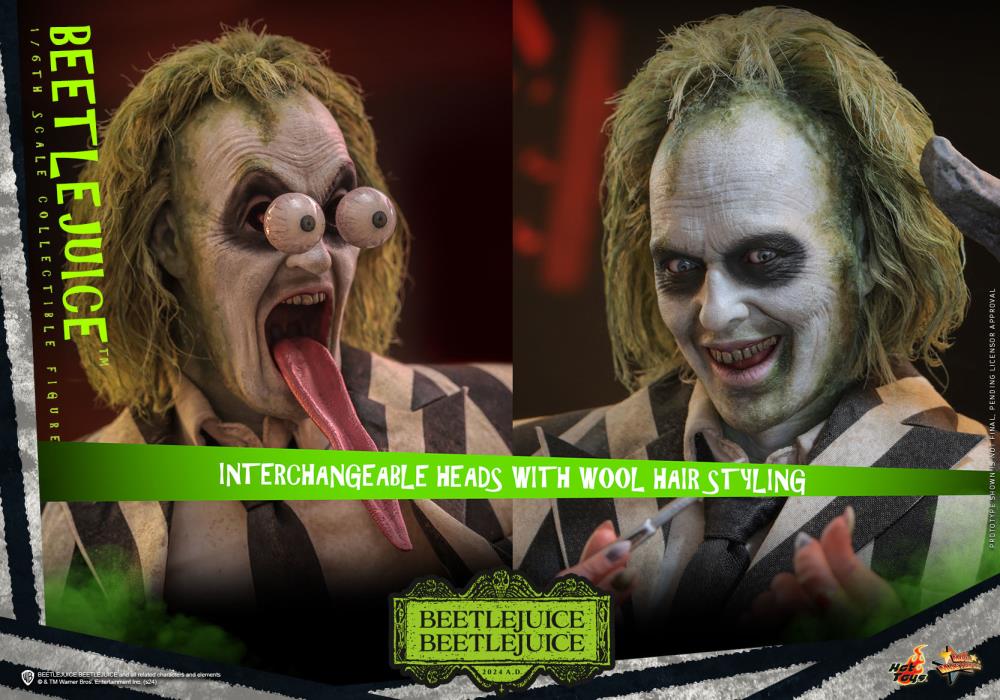 Beetlejuice Beetlejuice MMS767 Beetlejuice 1/6th Scale Collectible Figure Gallery Image 12