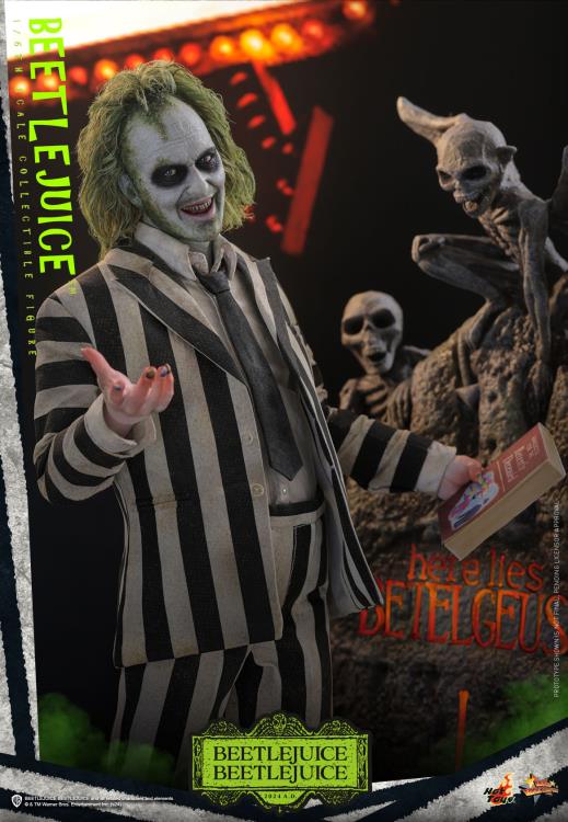 Beetlejuice Beetlejuice MMS767 Beetlejuice 1/6th Scale Collectible Figure Gallery Image 5