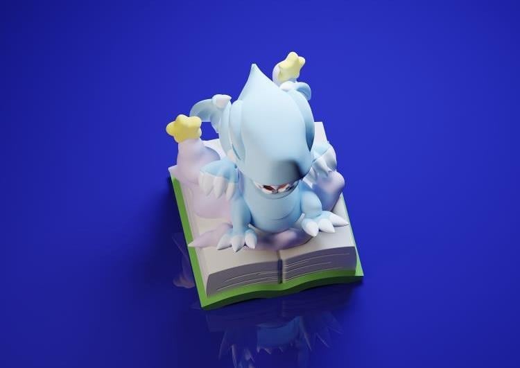 Yu-Gi-Oh! Blue-Eyes Toon Dragon Keycap Gallery Image 5