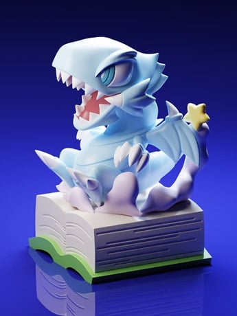 Yu-Gi-Oh! Blue-Eyes Toon Dragon Keycap Gallery Image 2
