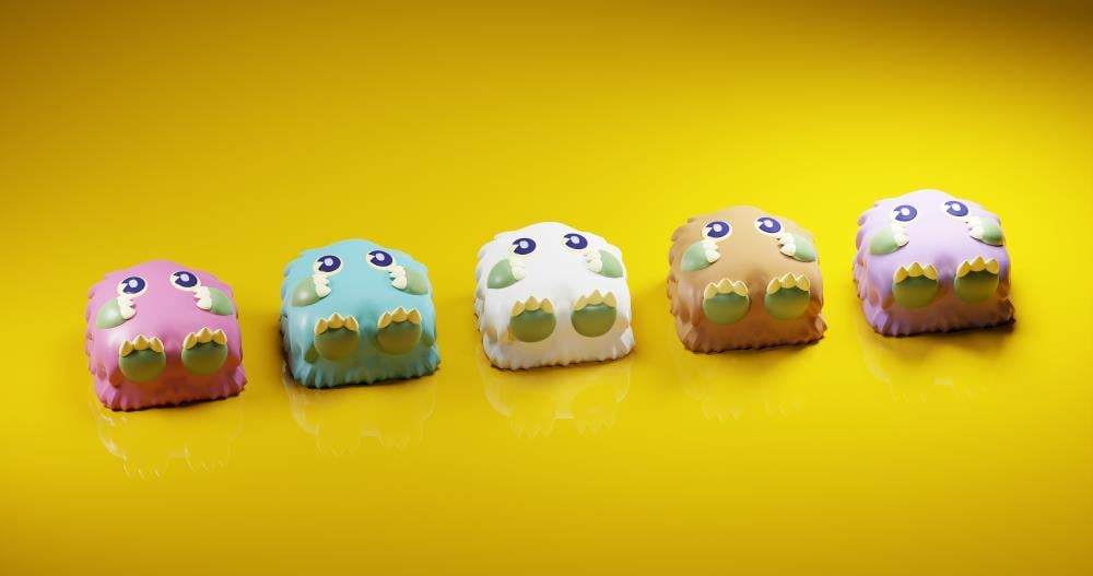 Yu-Gi-Oh! Kuriboh Brothers Keycap Set Gallery Image 3