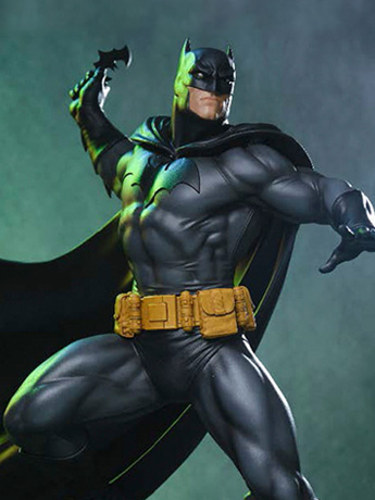 DC Comics Batman (Black and Gray) 1/4 Scale Limited Edition Maquette