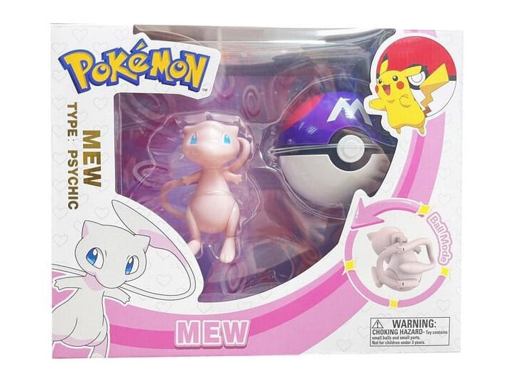 Mew Using Transform Pokemon Mew Transformation Figure