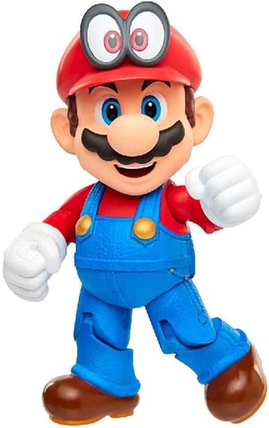 Super Mario Odyssey 4-Inch Scale Mario Set of 3 Figures