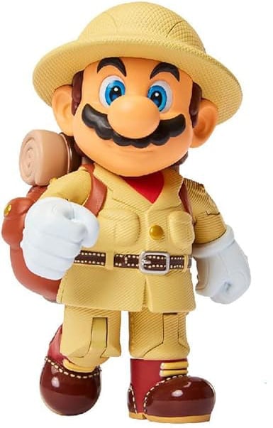 Super Mario Odyssey 4-Inch Scale Mario Set of 3 Figures