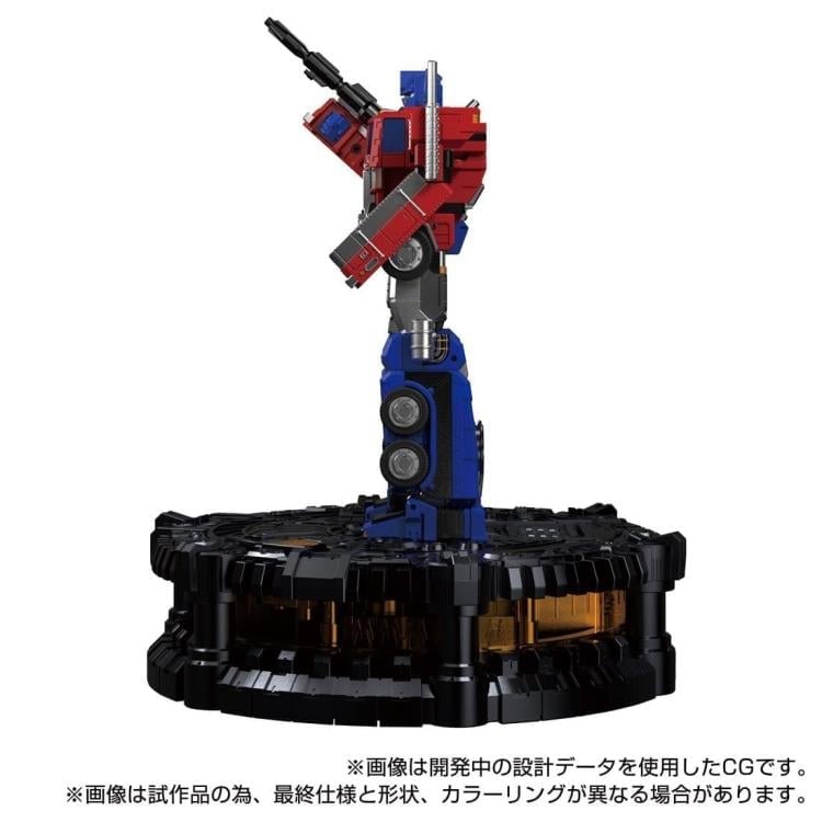 Transformers 40th Selection T-Spark KS-01 Optimus Prime (Convoy) Karakuri Statue Gallery Image 5